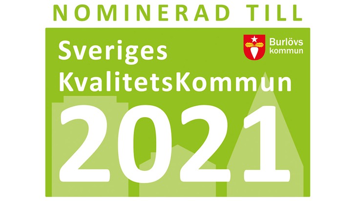 logo nominerad till Sveriges kvalitetskommun